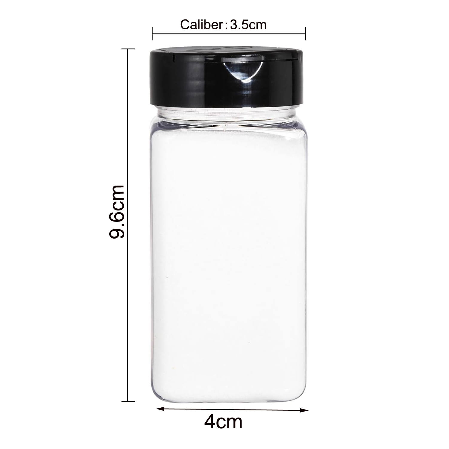 Square Large Plastic Spice Jar - Food Storage Jars 评论和价格