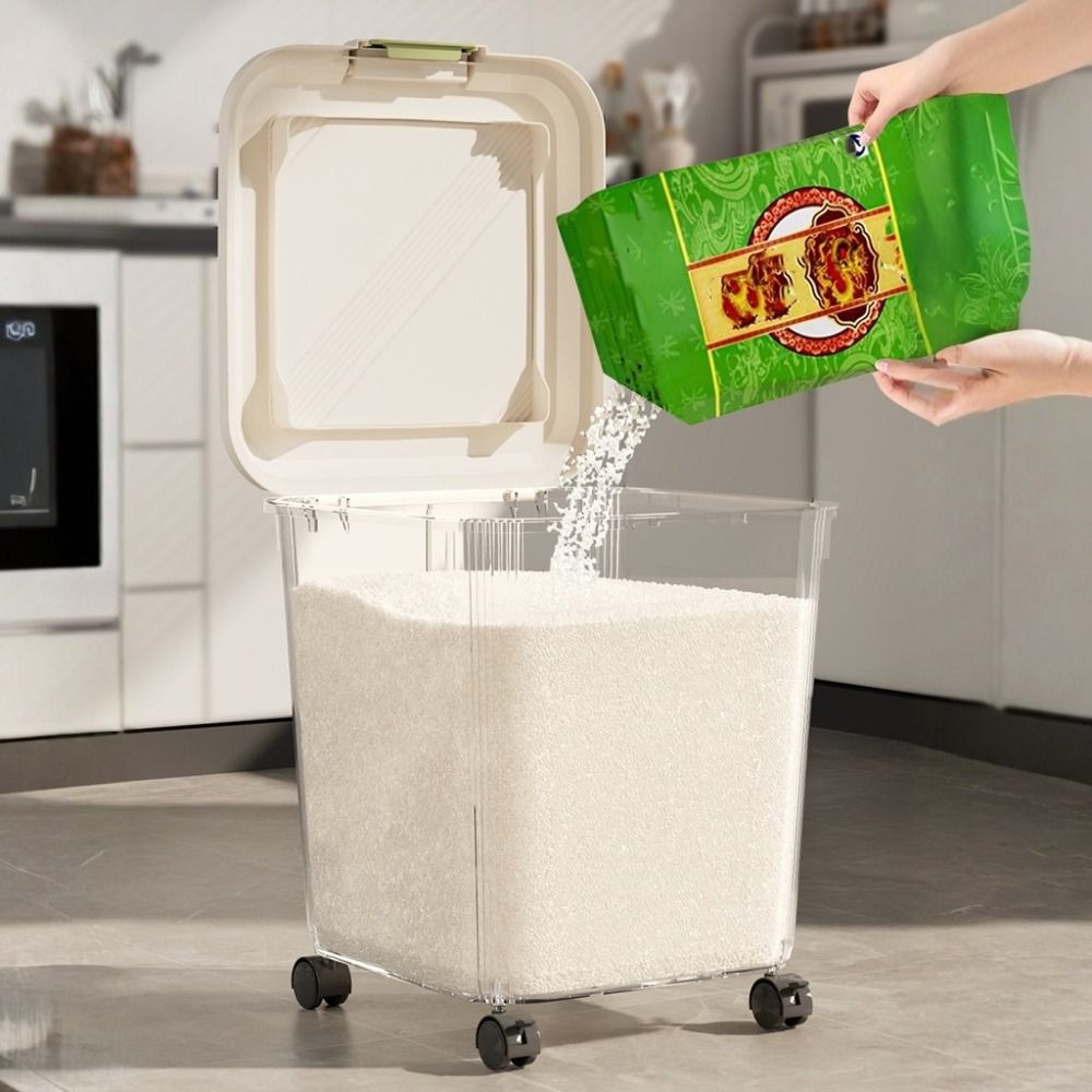 Food Container Box Insect Proo - Food Storage On Wheels 评论和价格