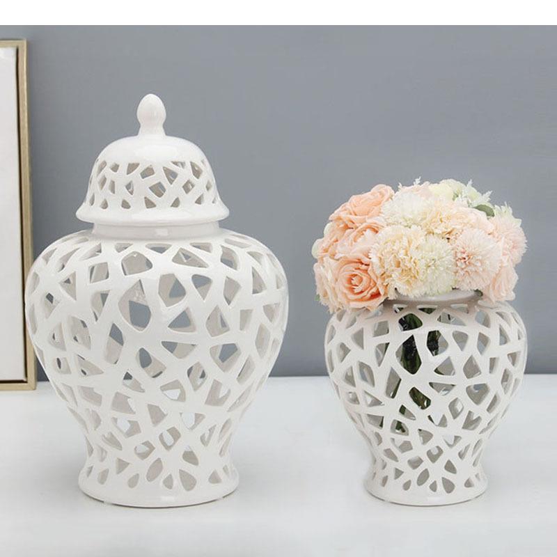 Hollow-out Ceramic Storage Jar - Food Storage Lidl 评论和价格