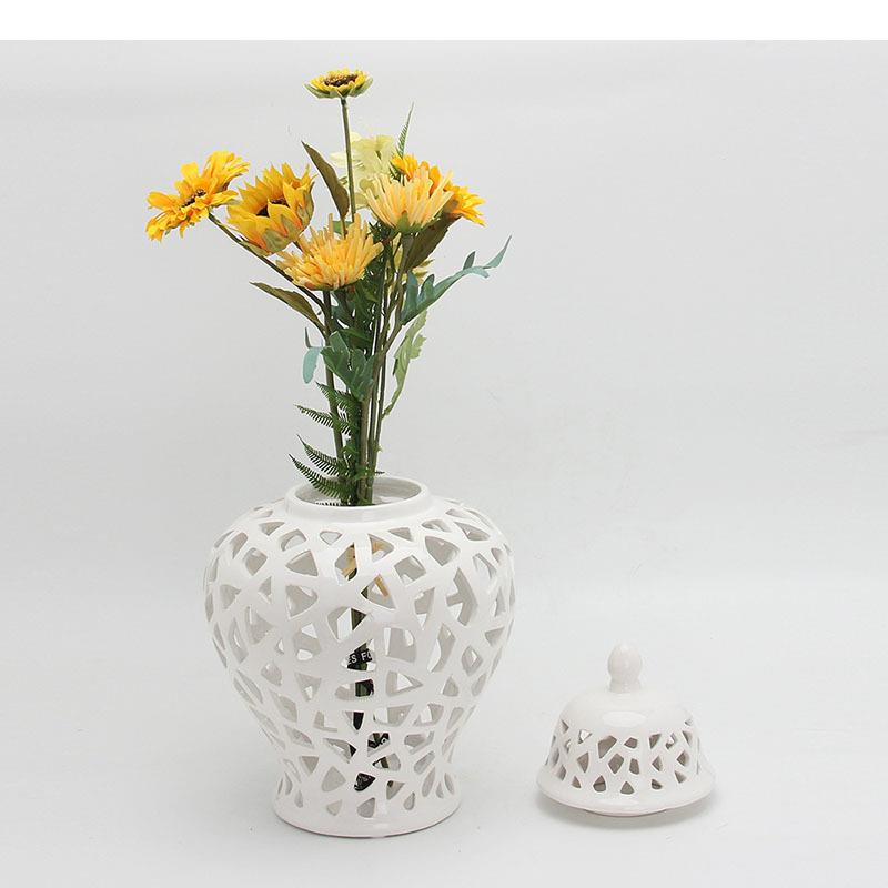 Hollow-out Ceramic Storage Jar - Food Storage Lidl 评论和价格