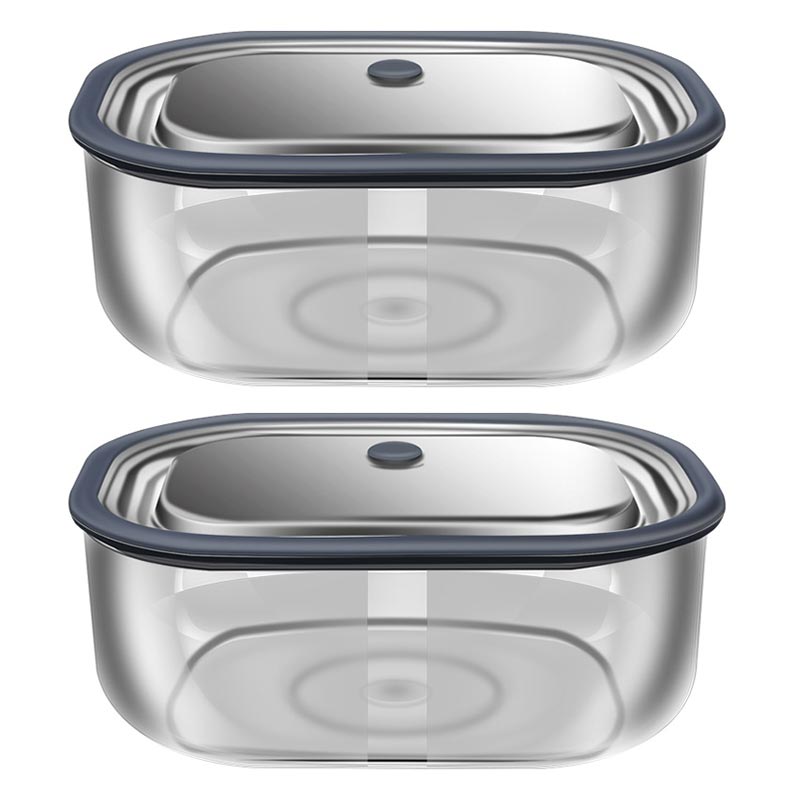 High Borosilicate Glass Rectan - Food Storage Silicone 评论和价格