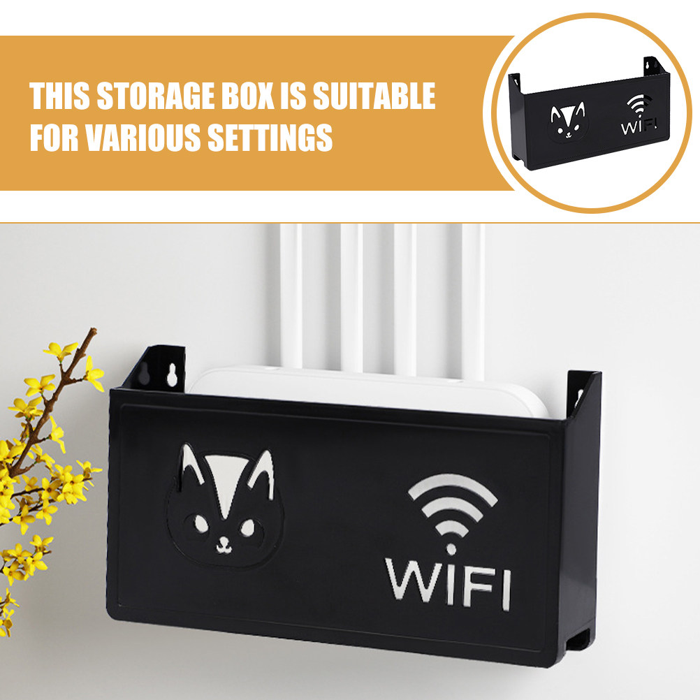 Router Hider Box Wall Mounted  - Food Storage Plastic Boxes 评论和价格