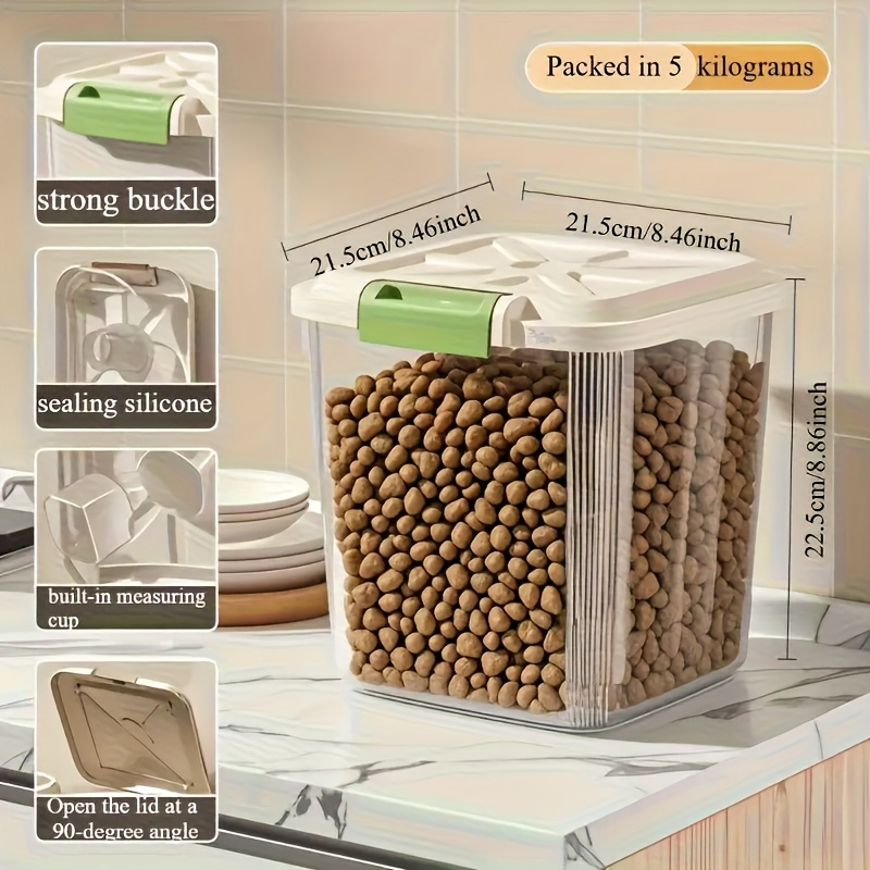 Large-capacity Pet Food Storag - Food Storage On Wheels 评论和价格