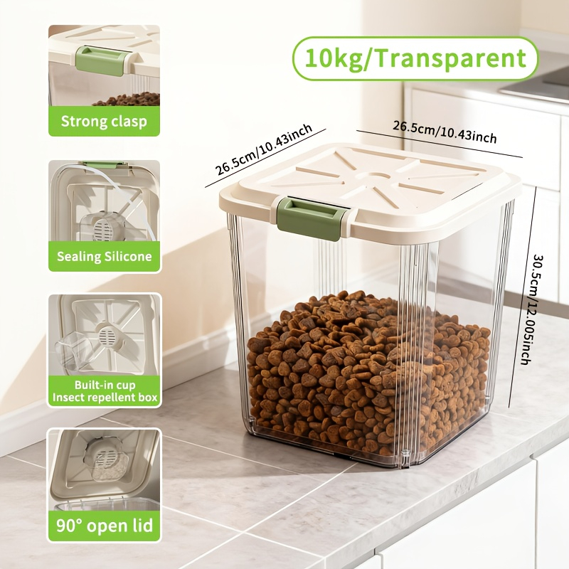 Large-capacity Pet Food Storag - Food Storage On Wheels 评论和价格