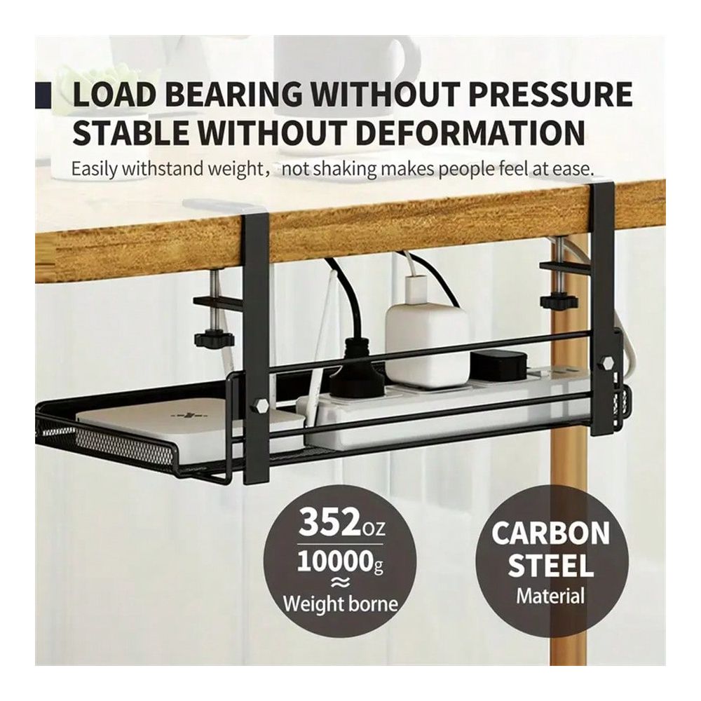 Under Desk Storage Shelf/Baske - Food Storage In Stainless Steel 评论和价格