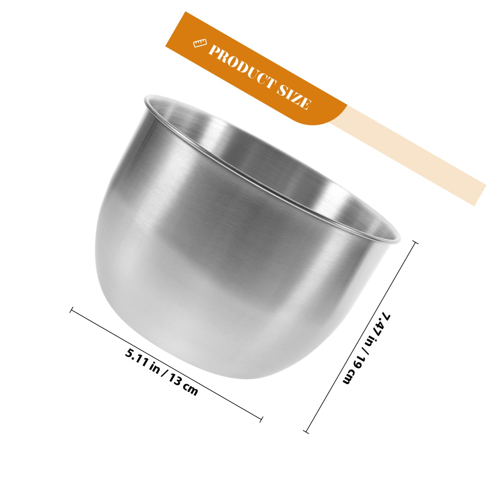Deep Stainless Steel Mixing Bo - Food Storage In Stainless Steel 评论和价格
