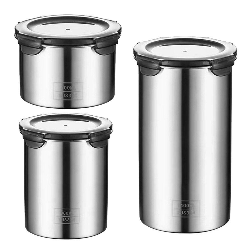 500/900/1400ml Stainless Steel - Food Storage Vacuum Containers 评论和价格
