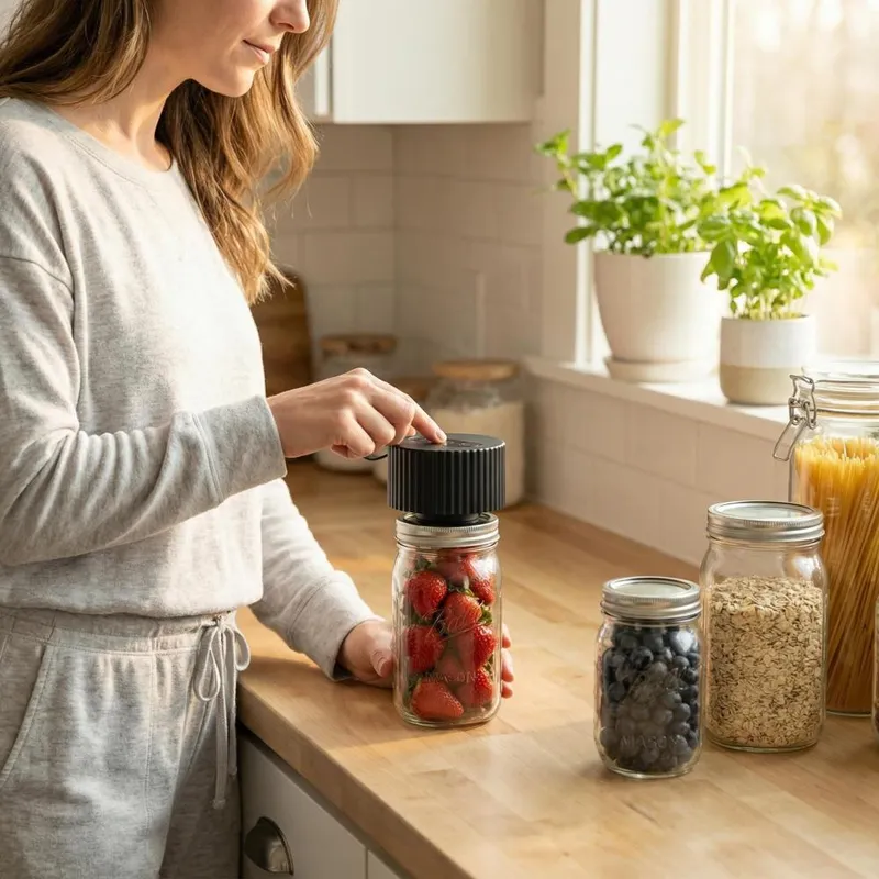 Electric Mason Jar Vacuum Seal - Food Storage Jars 评论和价格