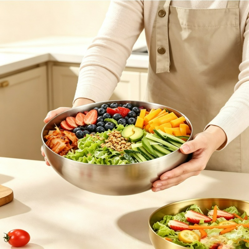 Stainless Steel Mixing Bowls M - Food Storage In Stainless Steel 评论和价格